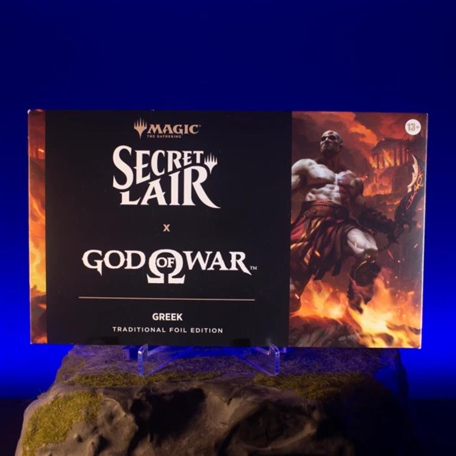 Cartas Magic The Gathering Secret Lair x God of War (FOIL) Ingles TCG