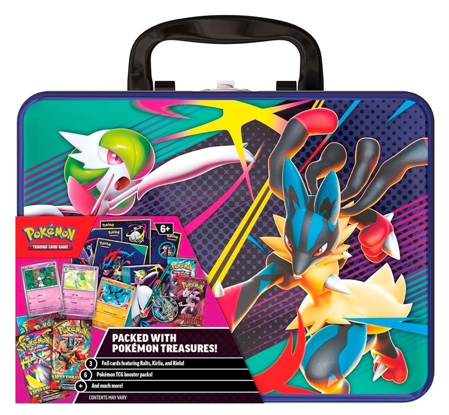 Cartas Pokemon Mega Evolution Collector Chest 2025 Español TCG