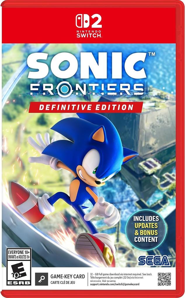 Juego Nintendo Switch 2 Sonic Frontiers: Definitive Edition NSW2
