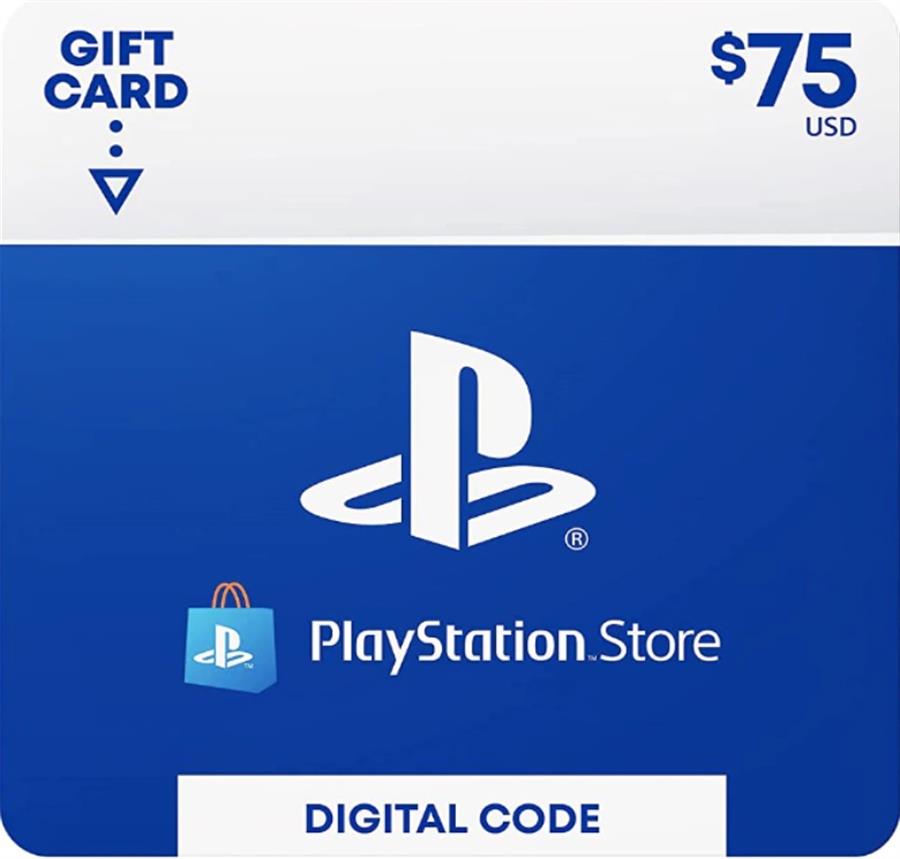 Tarjeta Digital Playstation Gift Card 75 usd PSN Store Región USA Sony