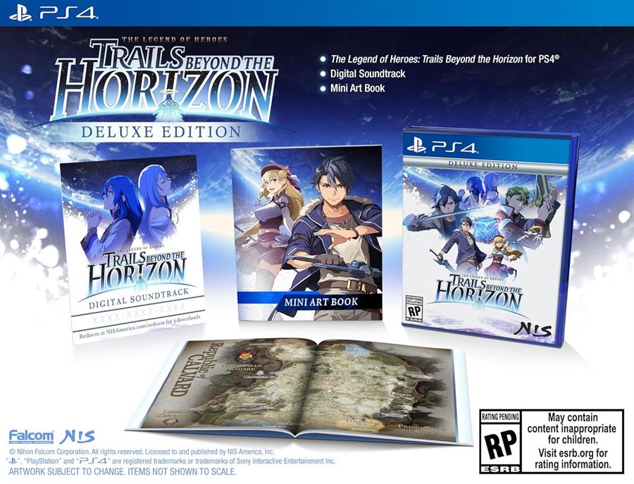 Juego Playstation 4 The Legend of Heroes: Trails beyond the Horizon Deluxe Edition PS4