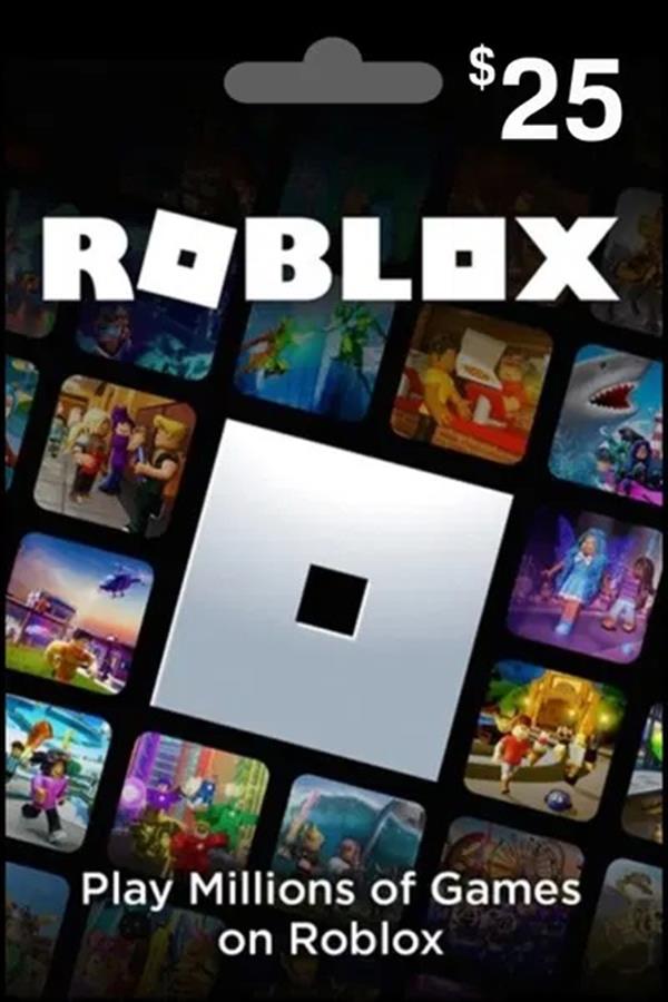 Tarjeta Digital ROBLOX 25 USD (Region Free)