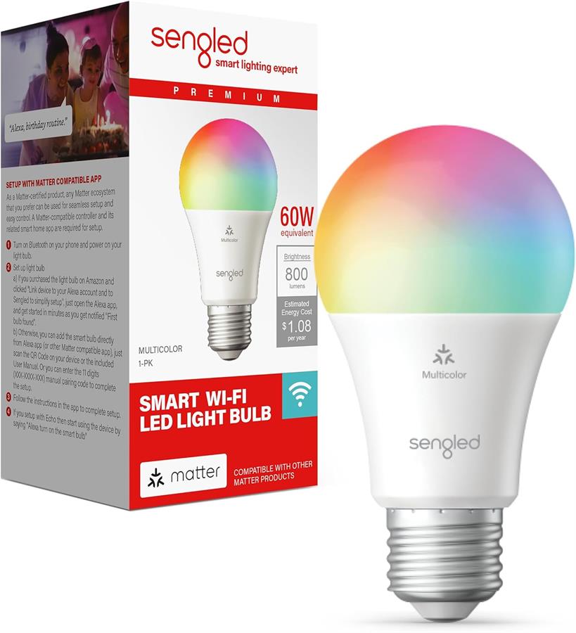 Lampara Sengled Premium Smart Wi-Fi Led Light Bulb