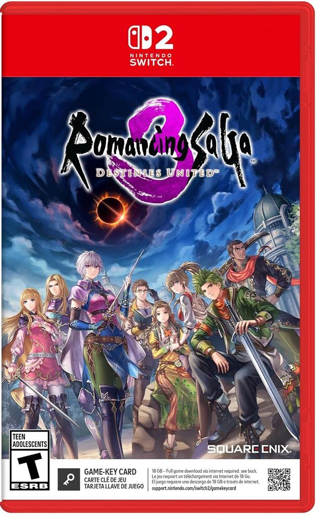 Juego Nintendo Switch 2 Romancing SaGa 3: Destinies United NSW2