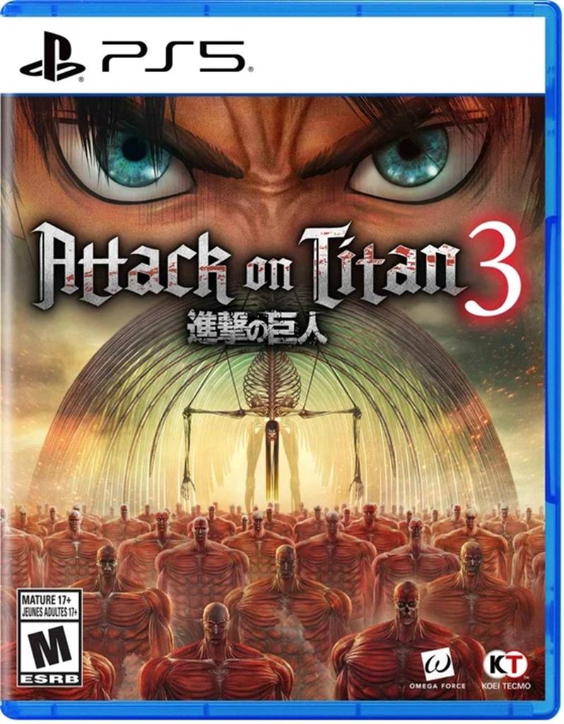 Juego Playstation 5 Attack On Titan 3 PS5