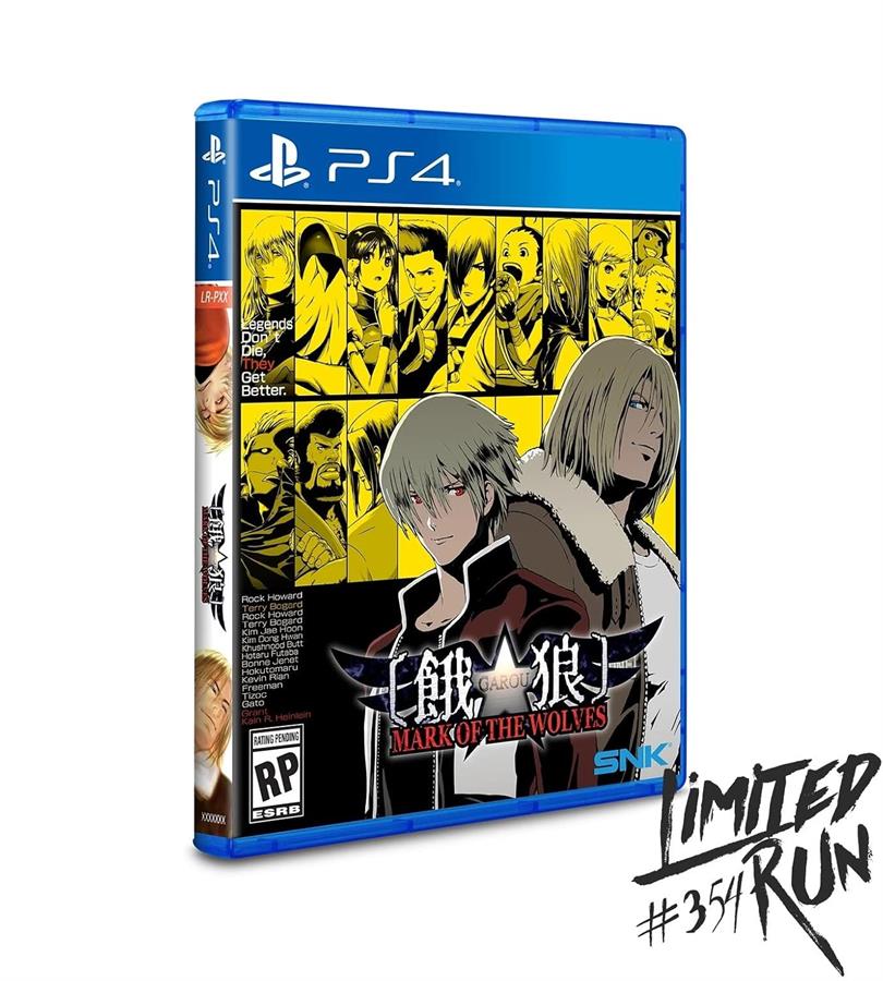 Juego Playstation 4 Garou: Mark of the Wolves #LTD RUN PS4
