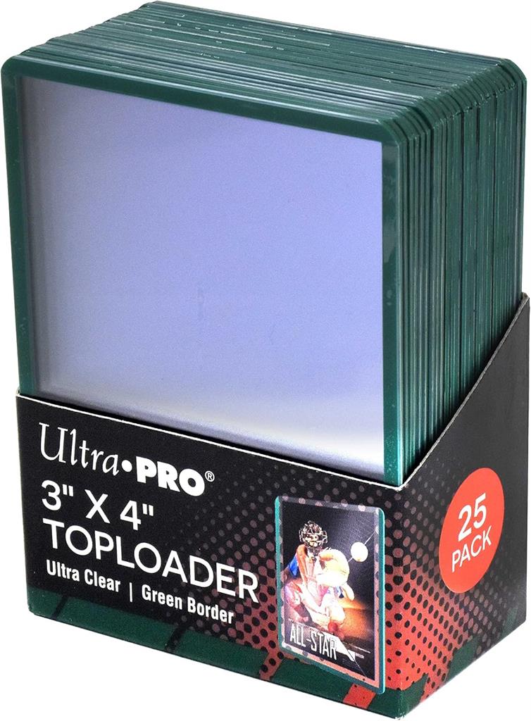 Clear Regular Protector Toploader 25 PACK 3" x 4" Ultra PRO TCG