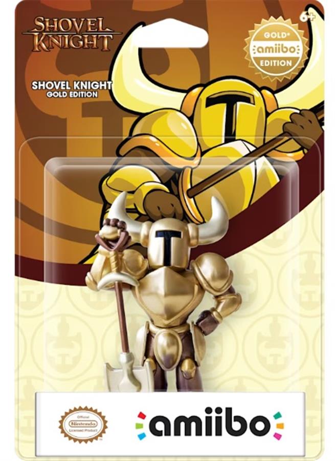 Figura Amiibo Nintendo Shovel Knight Gold Amiibo NSW