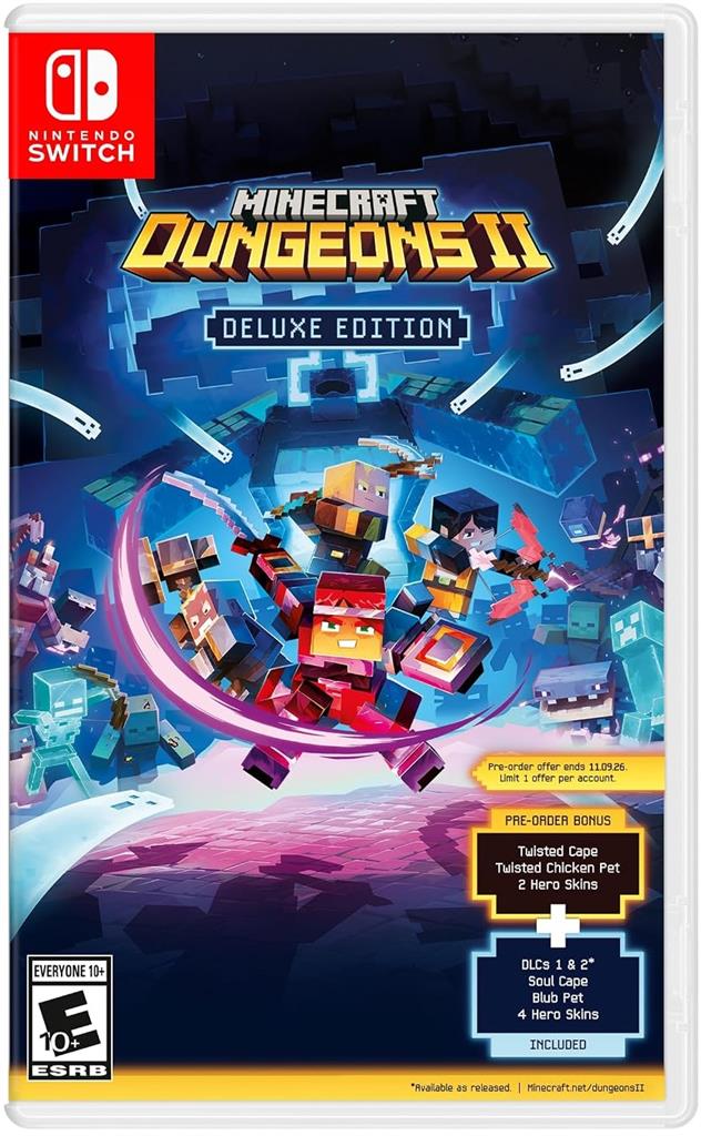 Juego Nintendo Switch Minecraft Dungeons II Deluxe Edition NSW