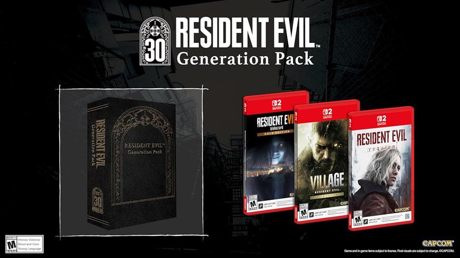 Juego Nintendo Switch 2 Resident Evil Generation Pack NSW2