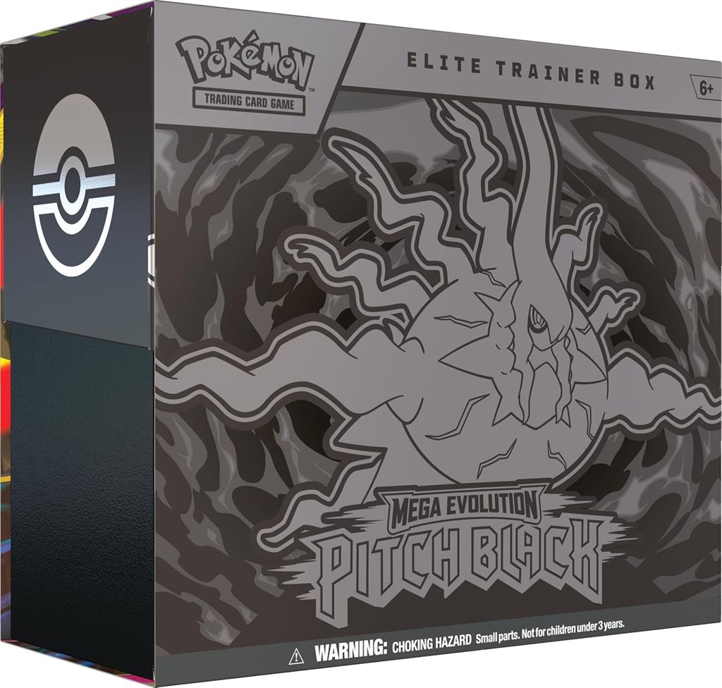 Cartas Pokemon Mega Evolution Pitch Black Elite Trainer Box Español TCG