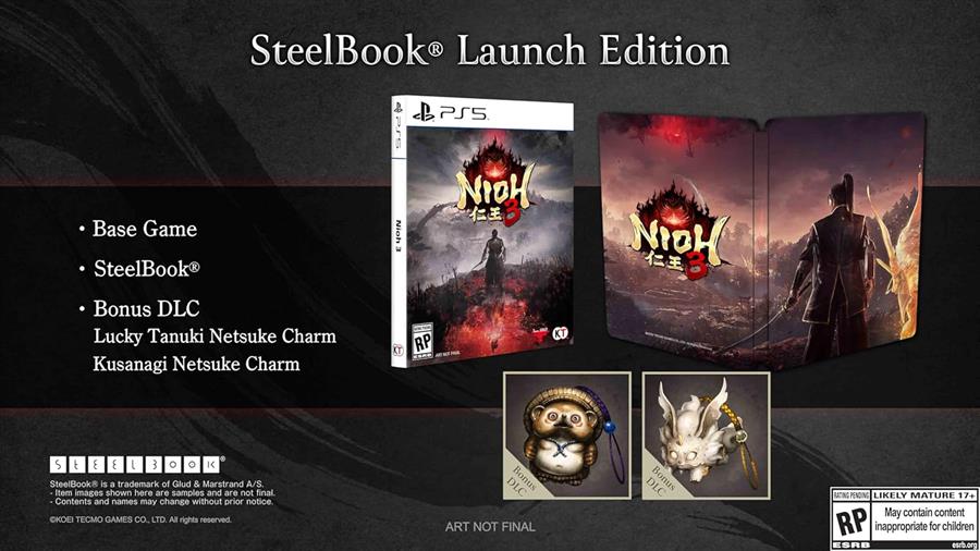 Juego Playstation 5 NIOH 3 Steelbook Launch Edition PS5