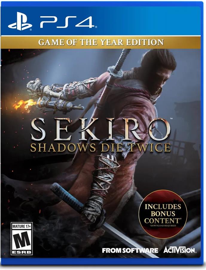 Juego Playstation 4 Sekiro Shadows Die Twice GOTY PS4