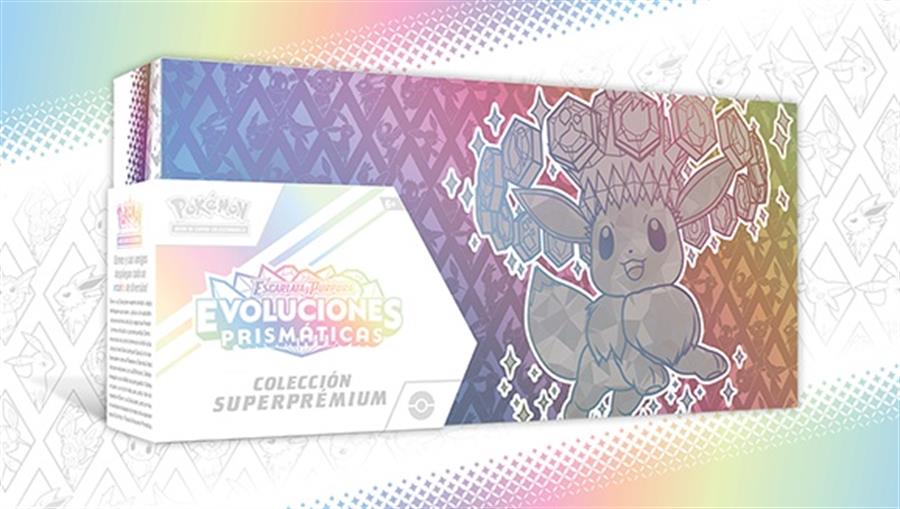 Cartas Pokemon Scarlet & Violet Prismatic Evolutions Super Premium Collection Español TCG