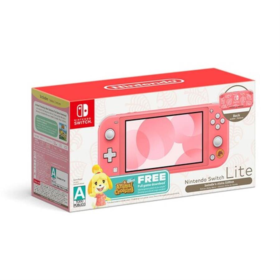 Consola Nintendo Switch Lite Animal Crossing: New Horizons Isabelle Edition NSW