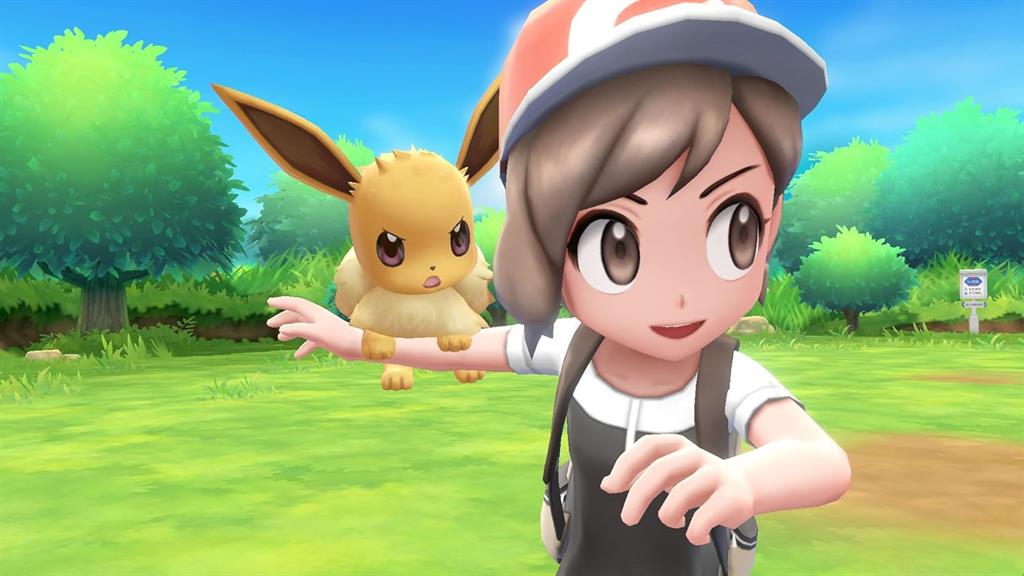 Juego Nintendo Switch Pokemon Let's Go Eevee NSW
