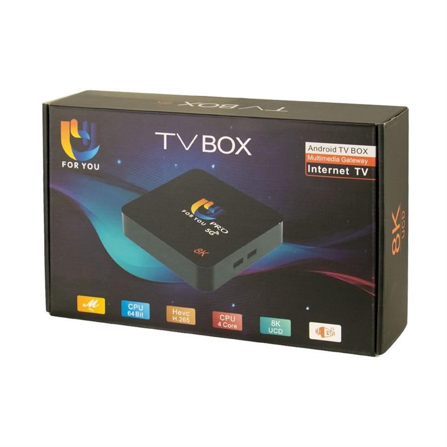 TV Box For You 8K Android 14 WiFi 5G 4GB RAM