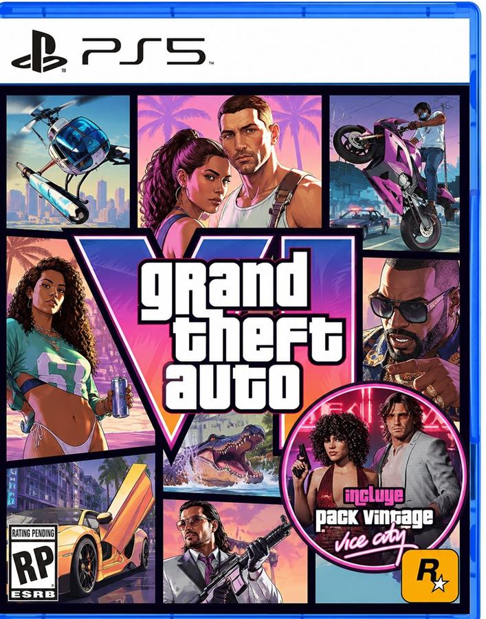 Juego Playstation 5 GTA VI (Code in Box) PS5