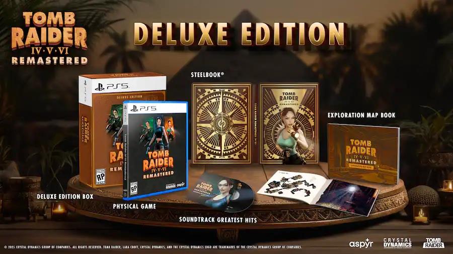 Juego Playstation 5 Tomb Raider Tomb Raider IV-VI Remastered Deluxe Edition PS5