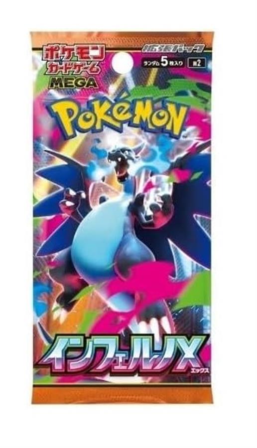 Cartas Pokemon Mega Expansion Inferno X M2A Booster Japones TCG