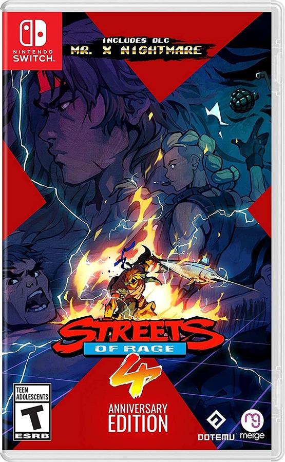 Juego Nintendo Switch Streets of Rage 4  Anniversary Edition NSW