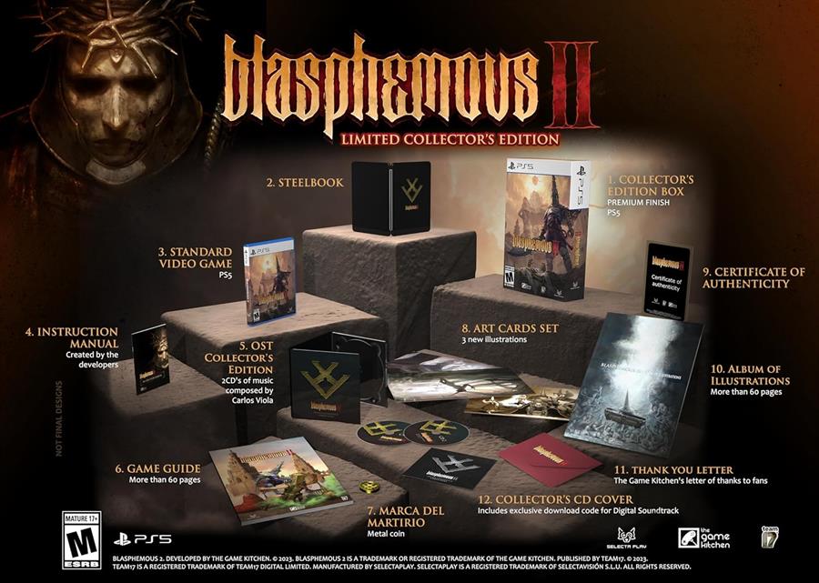 Juego Playstation 5 Blasphemous 2 Collector's Edition PS5