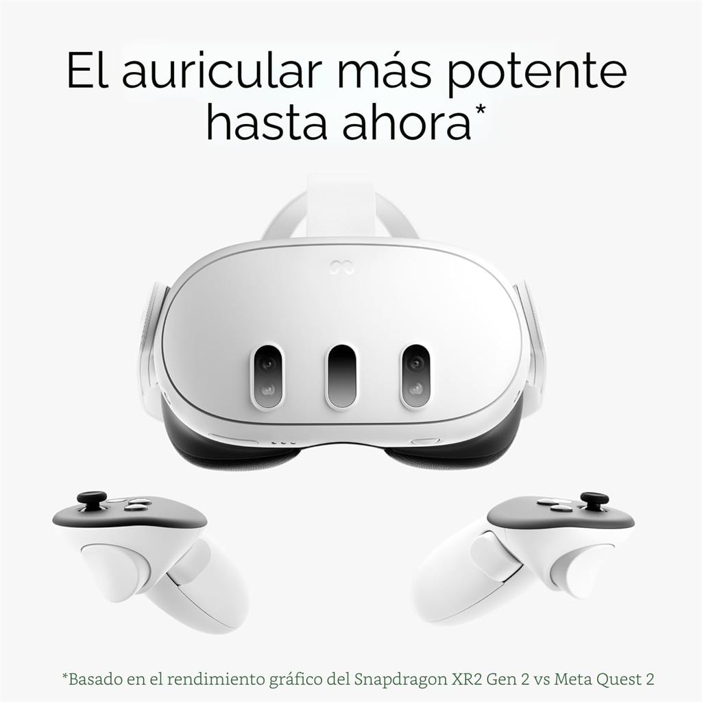 Casco de Realidad Virtual Oculus Meta Quest 3 512gb