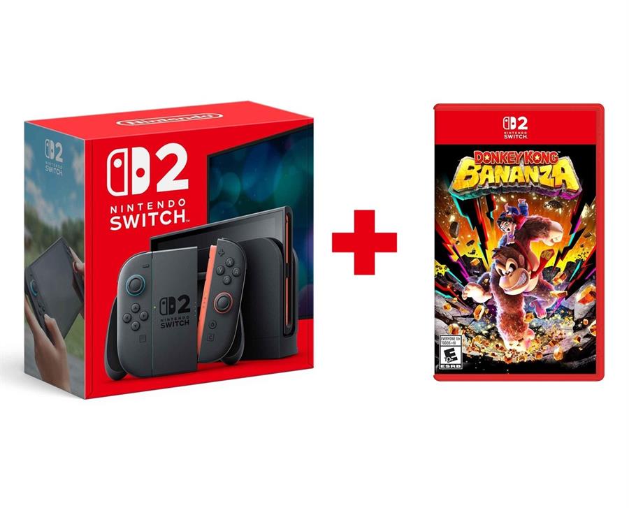Consola Nintendo Switch 2 (USA) + Juego Donkey Kong Bananza