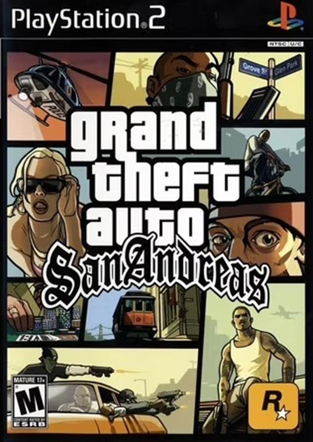 Juego Playstation 2 GTA San Andreas PS2