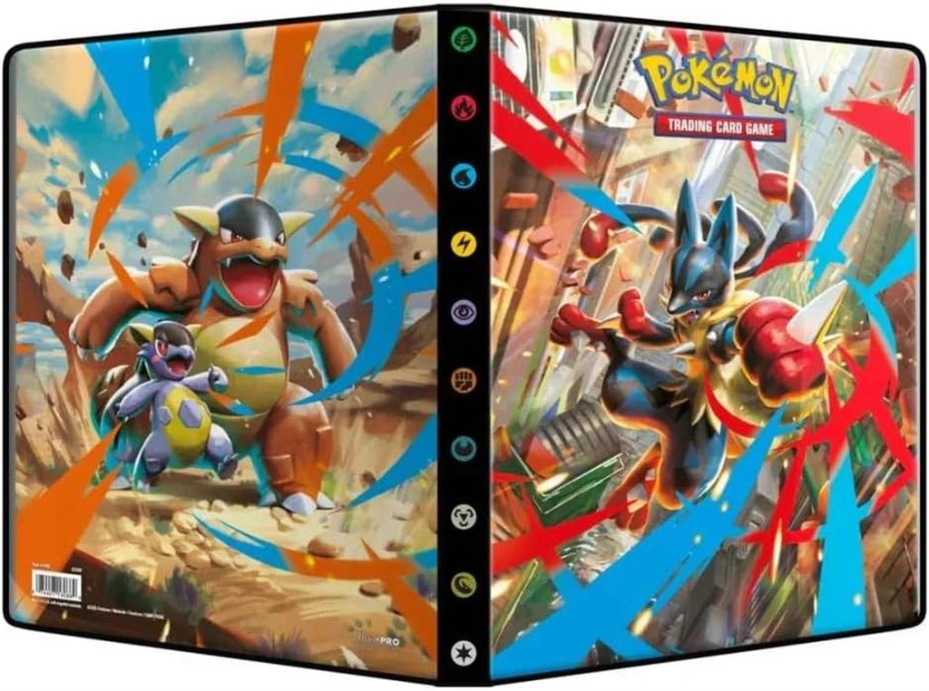 Pokemon Mega Evolution Mega Lucario & Kangaskhan Portfolio 252 Cards Ultra PRO TCG