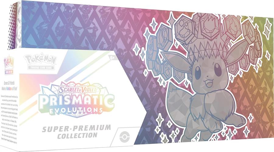 Cartas Pokemon Scarlet & Violet Prismatic Evolutions Super Premium Collection Ingles TCG
