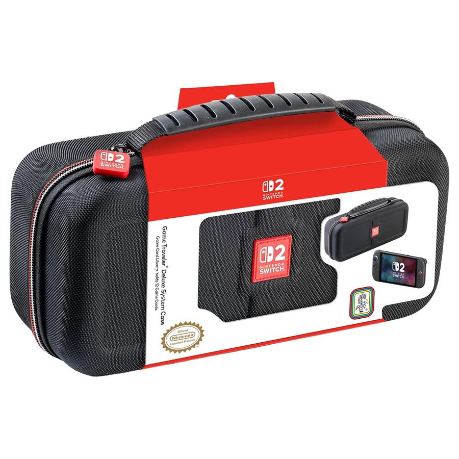 Estuche Rigido Nintendo Switch 2 Negro Oficial NSW2