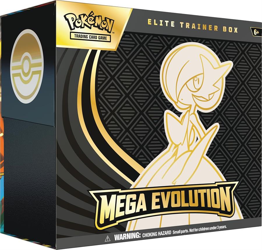 Cartas Pokemon Mega Evolution Elite Trainer Box Gardevoir Español TCG