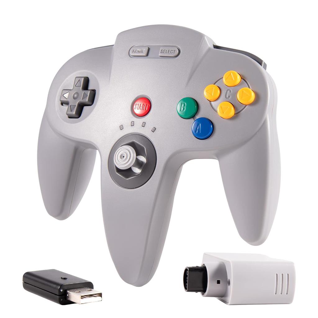 KIWITATA Wireless N64 Controller for Switch 1/Switch 2