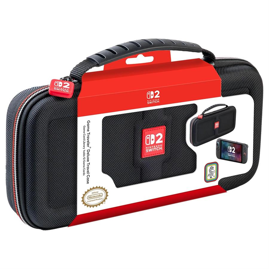 Estuche Rigido Nintendo Switch 2 Negro Oficial NSW2