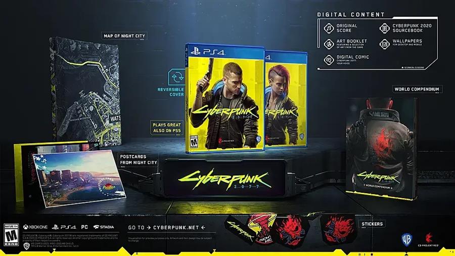 Juego Playstation 4 CYBERPUNK 2077 DAY ONE EDITION PS4