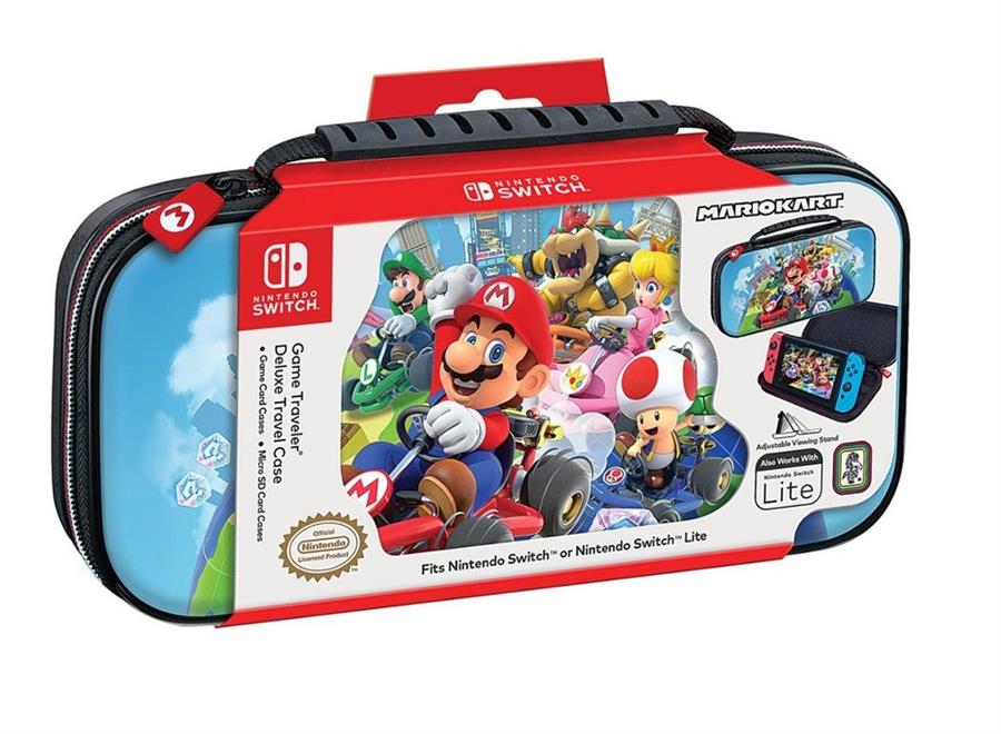 Estuche Rigido Nintendo Switch Mario Kart World Oficial NSW & LITE