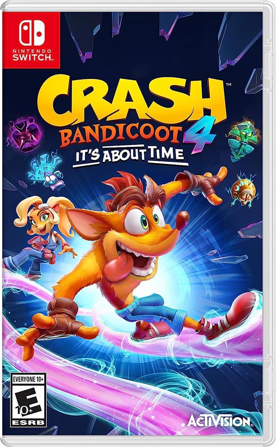 Juego Nintendo Switch Crash Bandicoot 4: It's About Time NSW