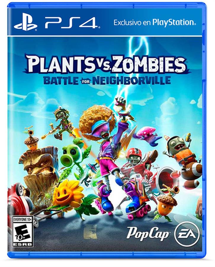 Juego Playstation 4 Plants Vs. Zombies: Battle For Neighborville PS4